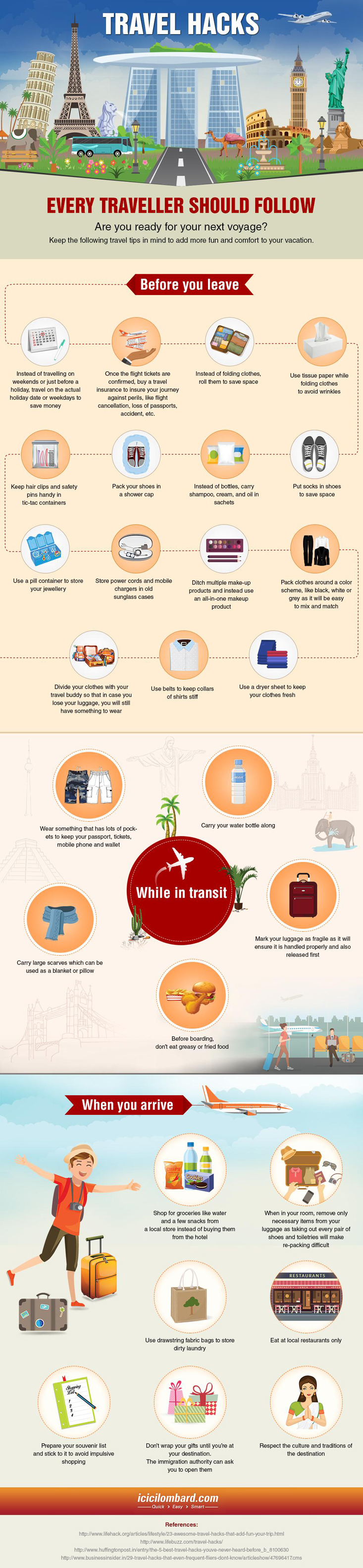 Awesome Travel Hacking Tips