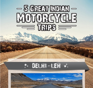 5 Great Indian Motorcycle Trip
