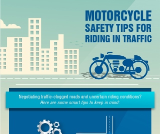 Motorcycle Safety Tips For Riding In Traffic