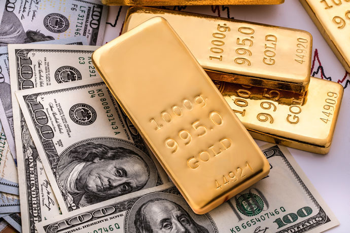 Gold is considered a safe investment