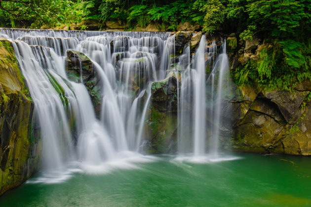 Shifen waterfall at Pingxi