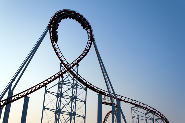 Dare to ride the loopy rollercoasters
