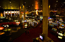 Gamble at a casino