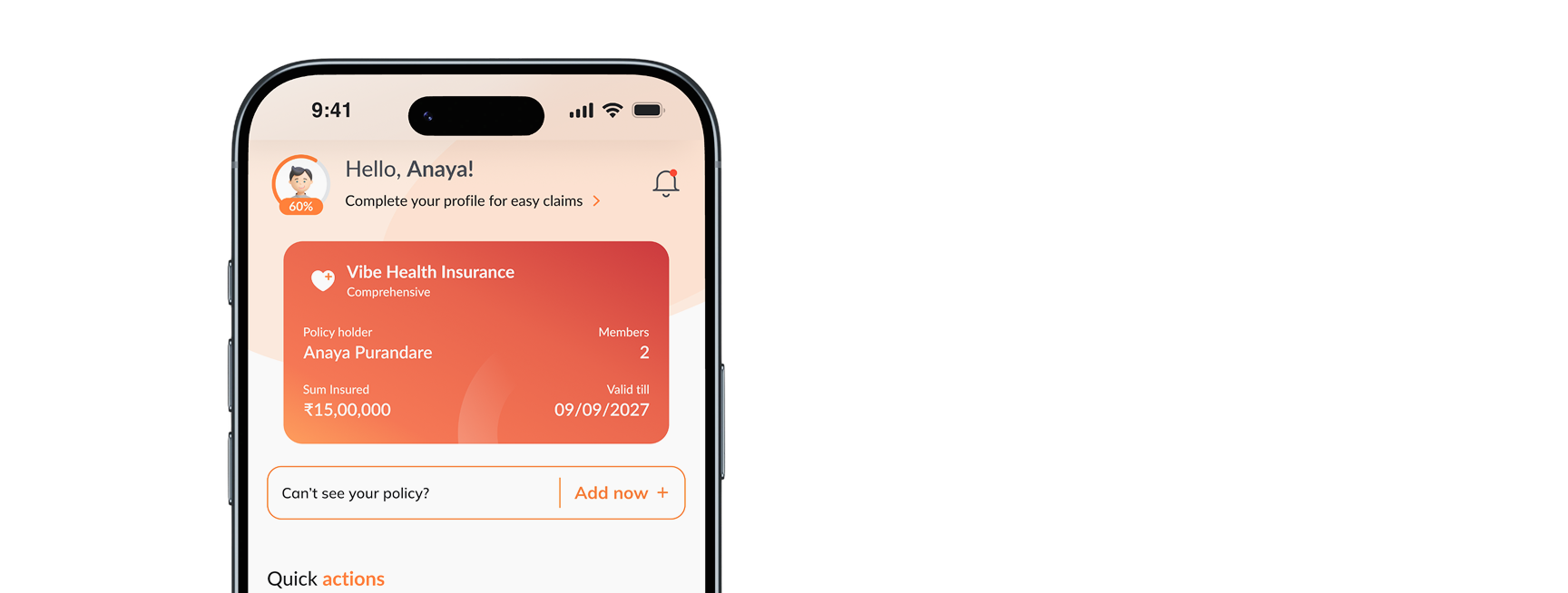 IL TakeCare App Mockup