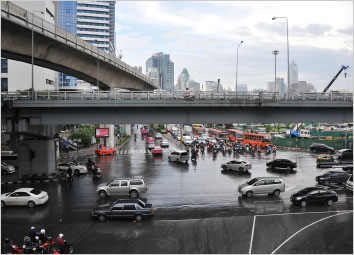 Automobile during Monsoon