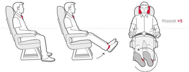 Carry out feet exercises