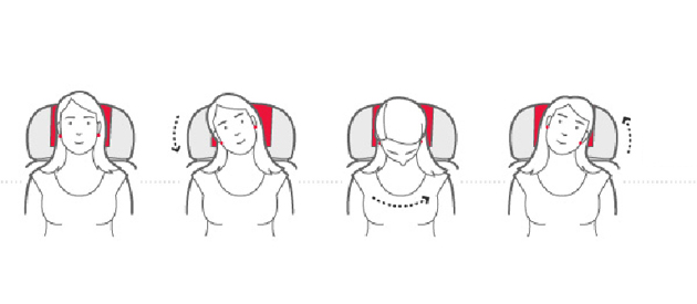 Move your head to release tension