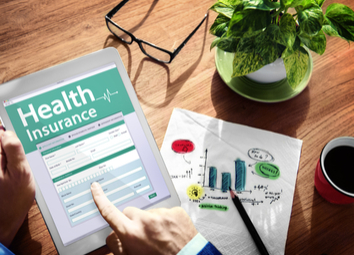 digital-health-insurance-application-concept